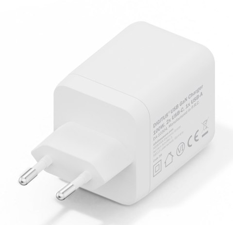 Digitus Ładowarka USB GaN 100W, 2x USB-C, 1x USB-A