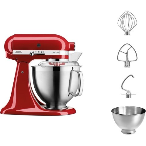 Robot KitchenAid Artisan 5KSM185PSEER czerwony (OUTLET)