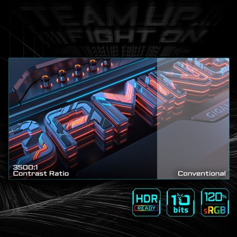 Gigabyte GS32QCA EU | 31.5" | VA | 180 Hz | 1 ms | 250 cd/m2 | HDMI ports quantity 2