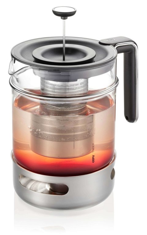 GEFU T-PREP Czajnik do herbaty z podgrzewaczem 1.5 ltr