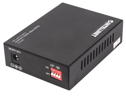 Intellinet 508216 konwerter sieciowy 1000 Mbit/s Czarny
