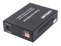 Intellinet 508216 konwerter sieciowy 1000 Mbit/s Czarny