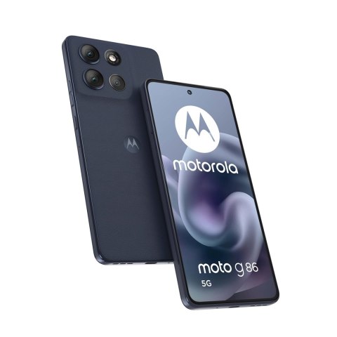 Smartfon Motorola moto g86 5G 16,9cm (6.67") Dual SIM Android 15 USB Type-C 8GB 256GB 5200mAh Ciemny Niebieski