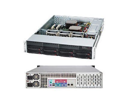 Supermicro 825TQC-R802LPB Stojak Czarny 800 W