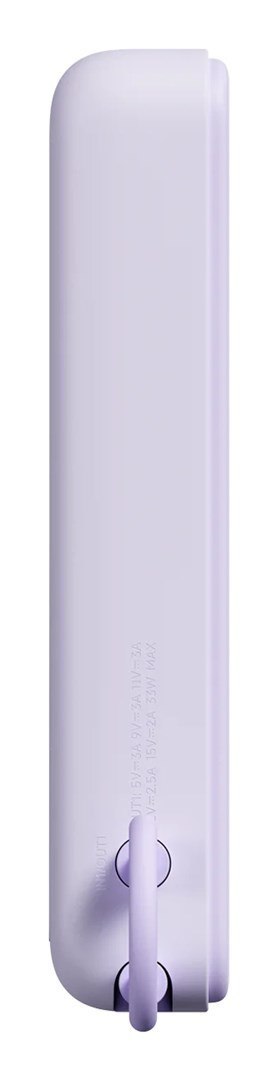 Xiaomi BHR08PAGL bank mocy Litowo-jonowa (Li-Ion) 5900 mAh Bezprzewodowe ładowanie Fioletowy