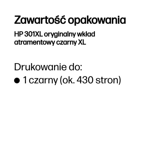 Atrament HP No 301 HP301 HP 301 XL (CH563EE)