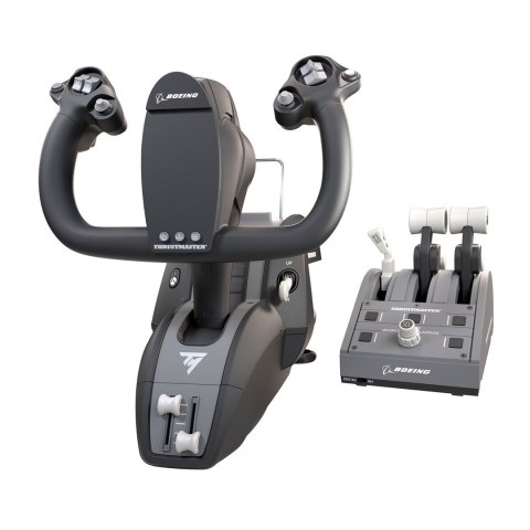 Thrustmaster TCA Yoke Pack Boeing Edition Czarny, Szary USB Fightstick PC, Xbox, Xbox One, Xbox One S, Xbox One X, Xbox Series S