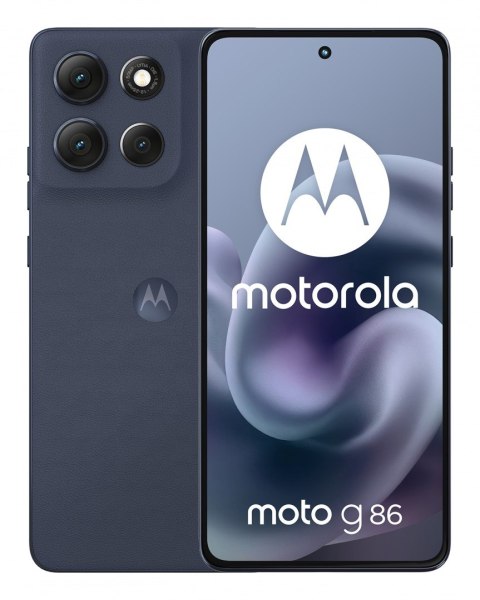 Smartfon Motorola moto g86 5G 16,9cm (6.67") Dual SIM Android 15 USB Type-C 8GB 256GB 5200mAh Ciemny Niebieski