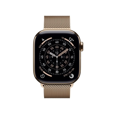 Apple Watch Series 11 OLED 42 mm Cyfrowy 374 x 446 px Ekran dotykowy 5G Tytan Wi-Fi GPS