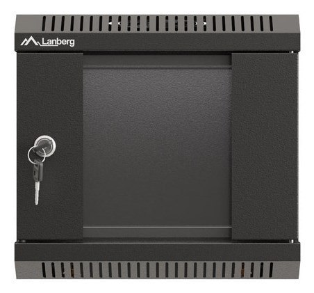 Lanberg WF11-3304-10B stojak 4U Szafa wisząca Czarny