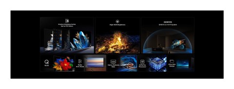 Telewizor TCL 55C6K QD-Mini LED 55" 4K Ultra HD Google TV Dolby Atmos DVB-T2 Metaliczny