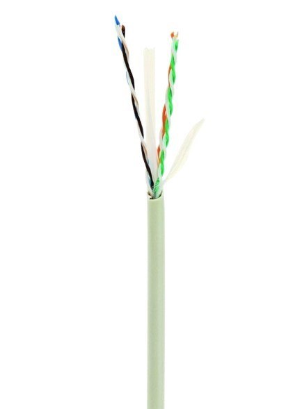 Gembird Kabel CAT6 UTP LAN (premium CCA), linka, Eca, 305 m