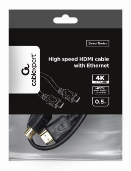 Gembird Kabel HDMI z Ethernet Select Series 0.5 m