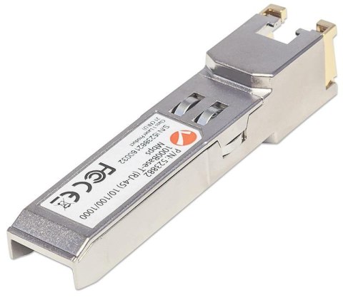 INTELLINET Moduł SFP RJ45 1G, 100 m, 1000Base-T, miniGBIC, MSA 523882