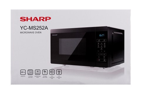 Kuchenka mikrofalowa SHARP YC-MS252AE-B (OUTLET)