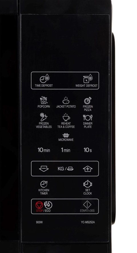 Kuchenka mikrofalowa SHARP YC-MS252AE-B (OUTLET)