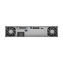 Synology RackStation RS1221+ serwer danych NAS Rack (2U) Ryzen Embedded V1500B 4 GB DDR4 0 TB DiskStation Manager Czarny