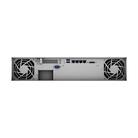 Synology RackStation RS1221+ serwer danych NAS Rack (2U) Ryzen Embedded V1500B 4 GB DDR4 0 TB DiskStation Manager Czarny