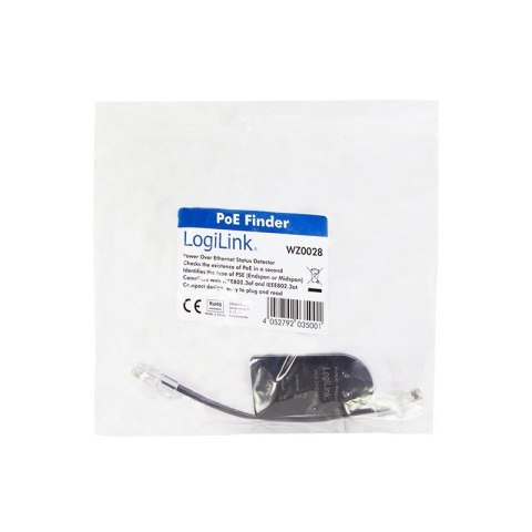 LogiLink Czujnik stanu zasilania PoE finder
