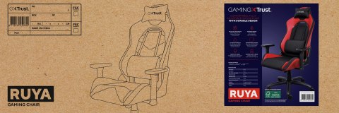 Fotel gamingowy Trust GXT 714R Ruya Red