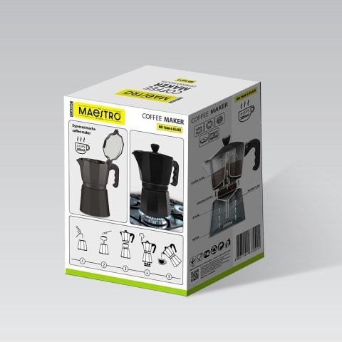 Kawiarka na 6 filiżanek MR-1666-6-BLACK MAESTRO