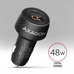 AXAGON PWC-PQ48 Ładowarka samochodowa 48W z 2 portami, PD3.0, QC4+