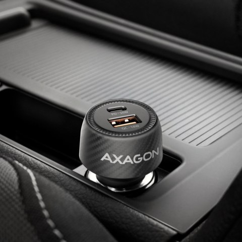 AXAGON PWC-PQ48 Ładowarka samochodowa 48W z 2 portami, PD3.0, QC4+