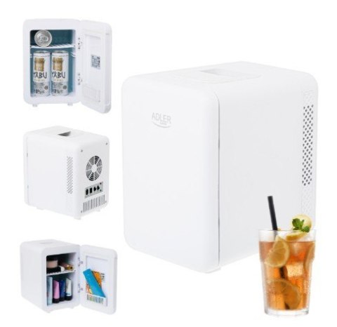 Adler Mini lodówka 4l biała AD 8084