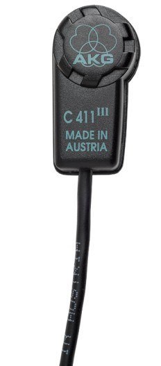 Mikrofon AKG C411 PP - Mikrofon pick-up z adapterem Phantom w XLR