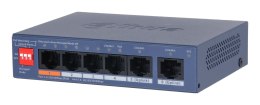Dahua Technology CS4006-4ET2GT-60 przełącznik sieciowy Zarządzany L2 Gigabit Ethernet (10/100/1000) Obsługa PoE Niebieski