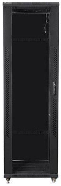 Lanberg szafa stojąca rack 19'' 42U 800 x 800mm czarna; flat pack