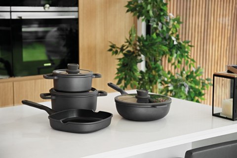 BergHOFF Leo Stone+ Patelnia uniwersalna Okrągły