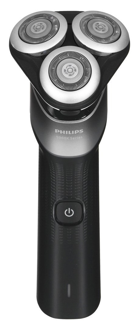 Philips X5004/00 maszynka do golenia Golarka rotacyjna Przycinarka Czarny, Srebrny