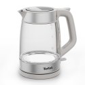 Tefal Glass Kettle KI605B30 czajnik elektryczny 1,7 l 2200 W Szary, Srebrny, Przezroczysty