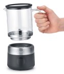 Graef MS802 Automatyczny spieniacz/podgrzewacz do mleka Czarny, Stal nierdzewna