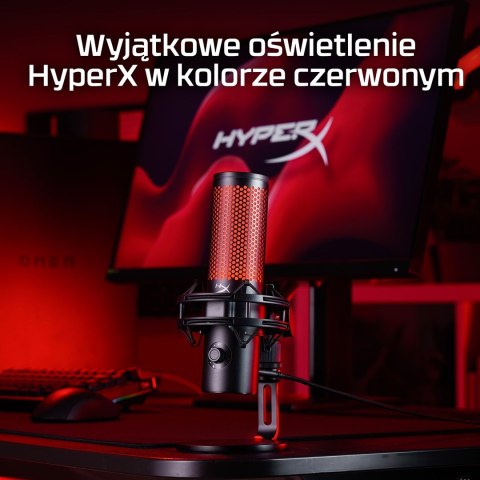 HyperX QuadCast 2 - mikrofon USB (czarny)