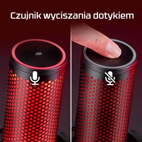 HyperX QuadCast 2 - mikrofon USB (czarny)