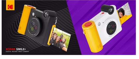 Kodak Smile+ 50,8 x 76,2 mm Czarny, Żółty