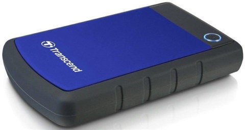 Transcend 2TB StoreJet 25H3 zewnętrzny dysk twarde 2.5" Micro-USB B 3.2 Gen 1 (3.1 Gen 1) Czarny, Niebieski