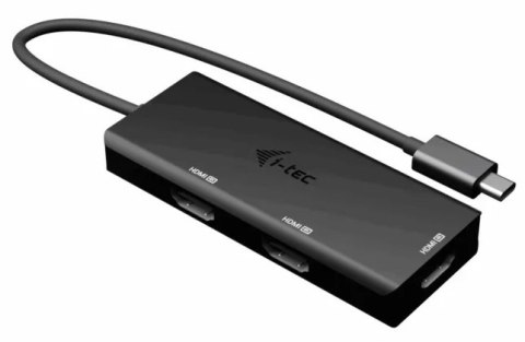 I-TEC C31TRIPLE4KHDMIPD (Czarny /USB Typ C )