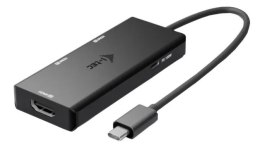 I-TEC C31TRIPLE4KHDMIPD (Czarny /USB Typ C )