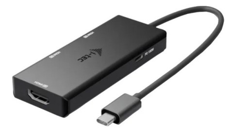 I-TEC C31TRIPLE4KHDMIPD (Czarny /USB Typ C )