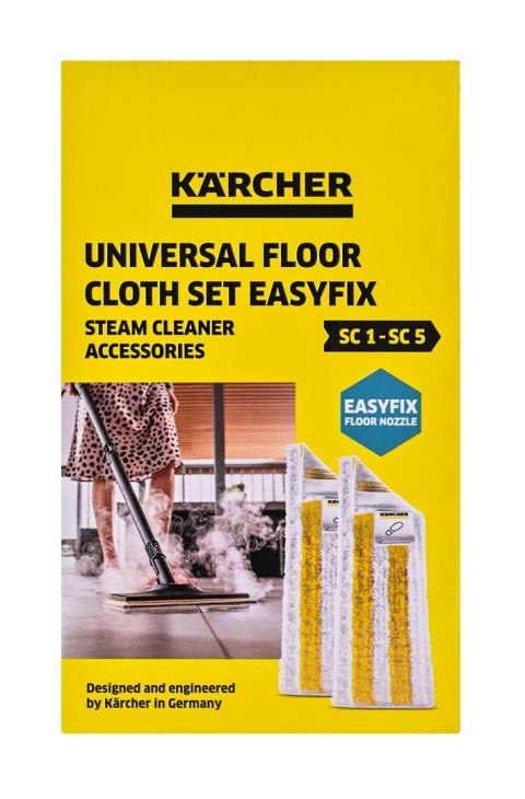 Uniwersalny zestaw ściereczek podłogowych KARCHER EasyFix (akcesorium specjalne) - 2.863-339.0