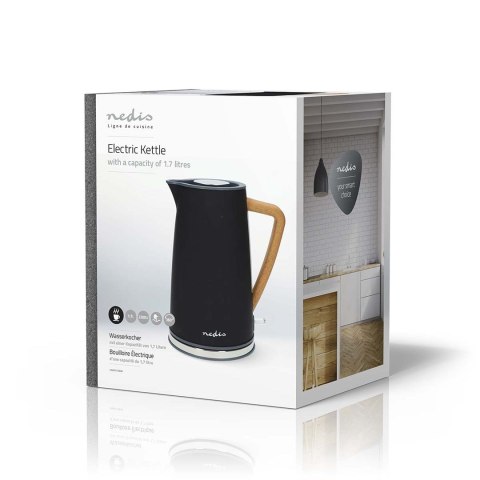 Czajnik elektryczny Nedis KAWK510EBK 1.7L Czarny