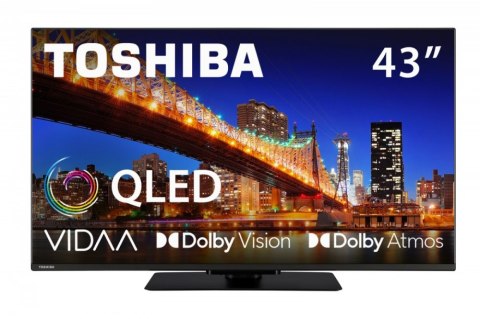 Telewizor TOSHIBA QLED 43″ 43QV3F63DG