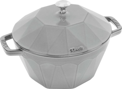STAUB SPECIAL COCOTTE Garnek żeliwny diament 2.8 ltr, szary