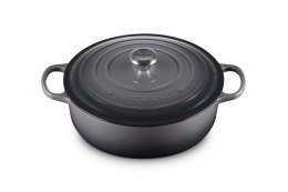 Roaster Le Creuset Signature Gourmet okrągły 30cm wiśniowy czerwony