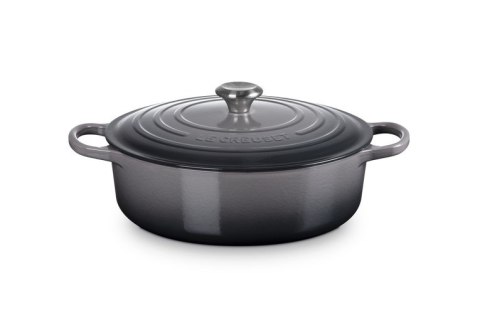 Roaster Le Creuset Signature Gourmet okrągły 30cm wiśniowy czerwony