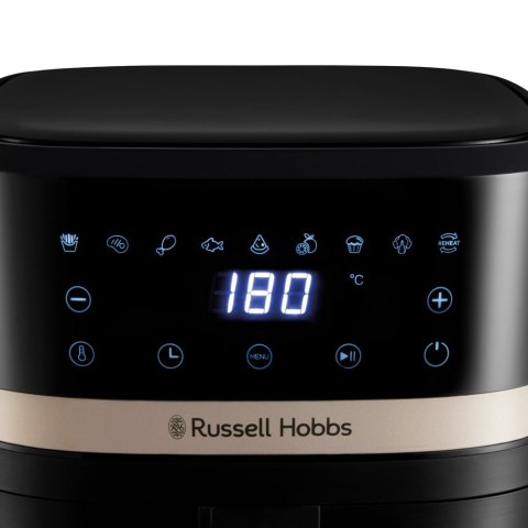 Russell Hobbs SatisFry Heißluftfritteuse Pojedyńczy 4,3 l Autonomiczny 1300 W Frytkownica na gorące powietrze Czarny