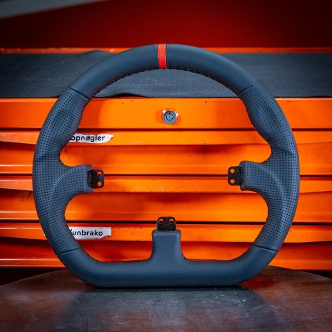 Asetek SimSports GT - obręcz kierownicy - zamknięte D, czarna